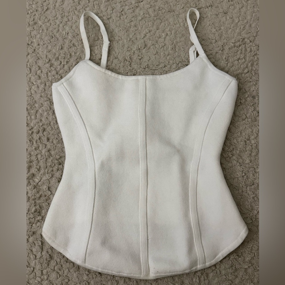 Babaton Cream Knit Camisole